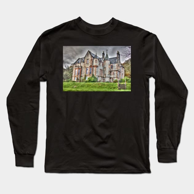 Shambellie House New Abbey Dumfries Galloway HDR Photo Long Sleeve T-Shirt by CreativeNatureM